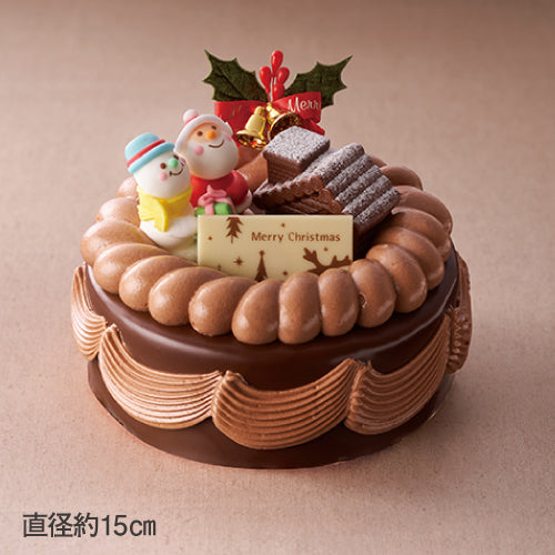 サンタランドのチョコケーキ