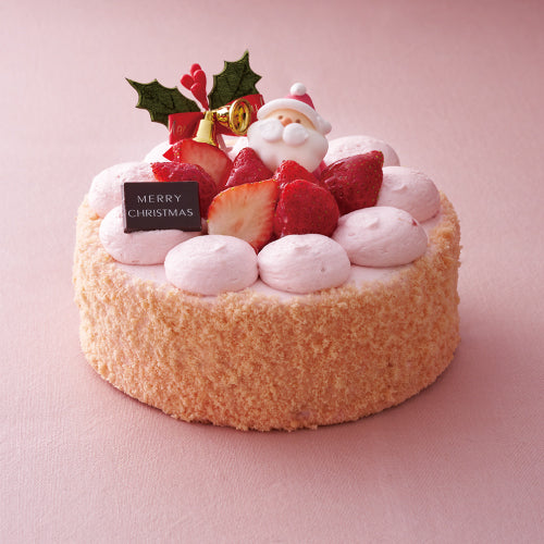 とろけるイチゴのクリスマスケーキ