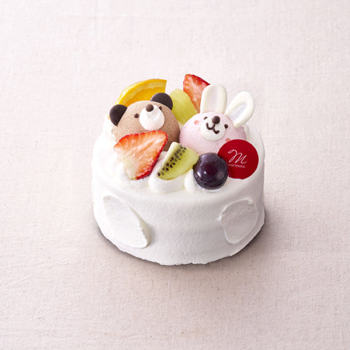 森のアニマルデコレーション